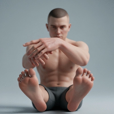 Person experiencing tingling and numbness in hands due to CIPN, subtle discomfort, clean image